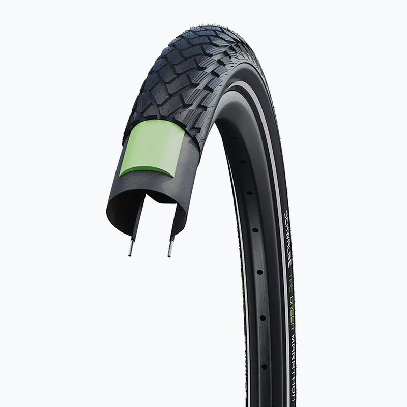 Dviračio padanga SCHWALBE Green Marathon GreenGuard Addix Eco 28 x 1.75 black reflex