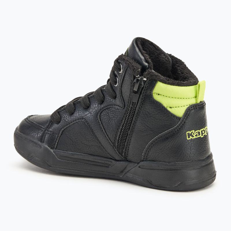 Vaikiški batai Kappa Grafton black/lime 3