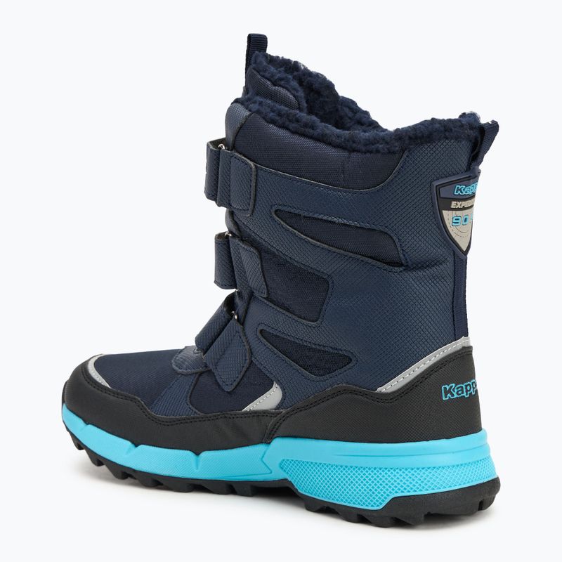 Vaikiški sniego batai Kappa Vipos Tex T navy/turkis 3