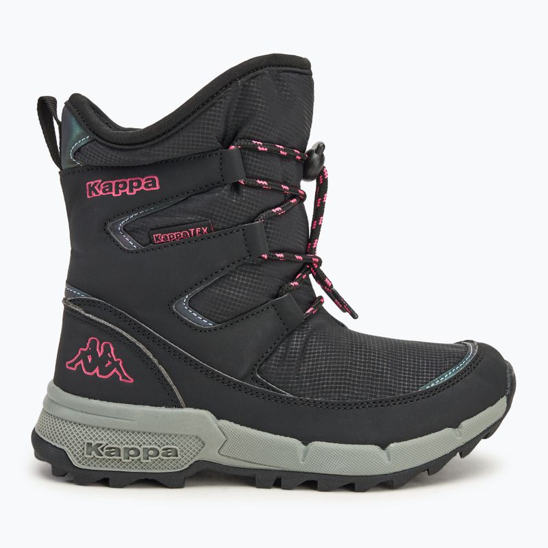 Vaikiški sniego batai Kappa Youma Tex black/pink 2