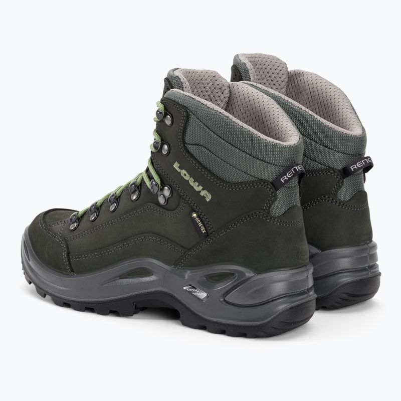 LOWA Renegade GTX Mid graphite/jade batai 3