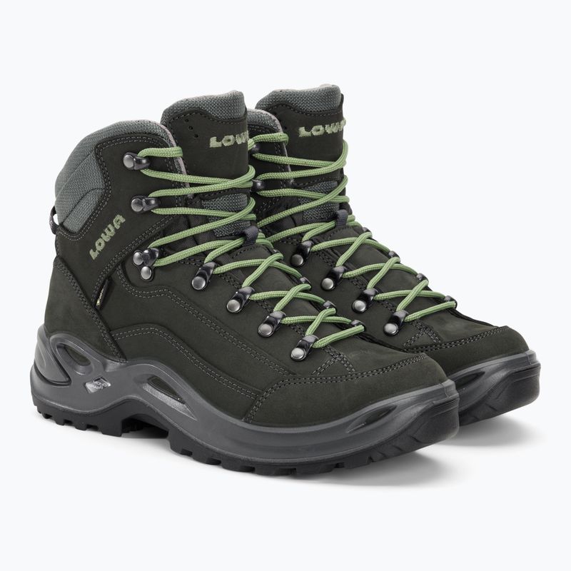LOWA Renegade GTX Mid graphite/jade batai 4