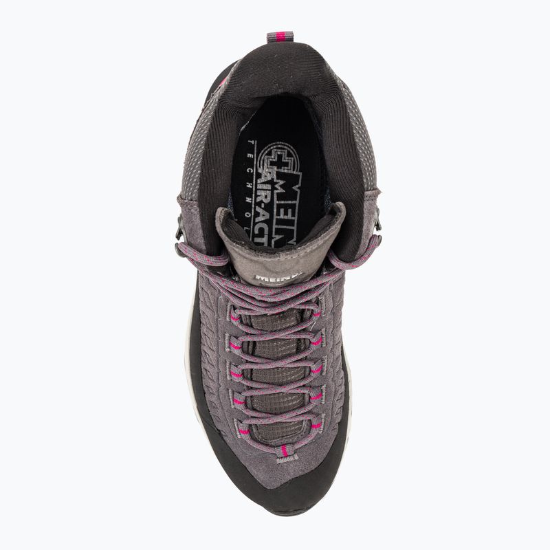Moteriški trekingo batai Meindl Top Trail Lady Mid GTX grey/magenta 6