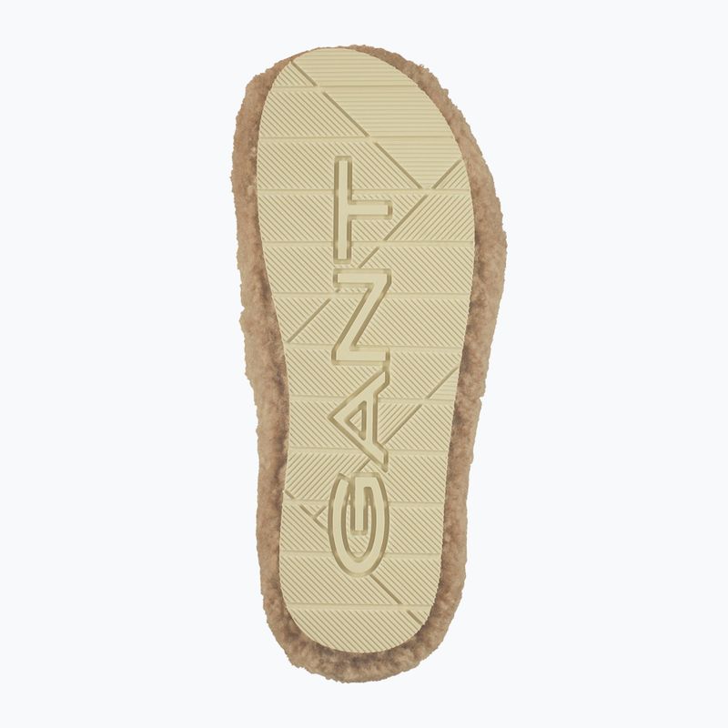 Moteriškos šlepetės GANT Pantofli warm khaki 6