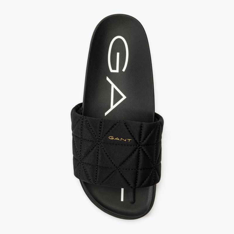 Moteriškos šlepetės GANT Mardale black 5