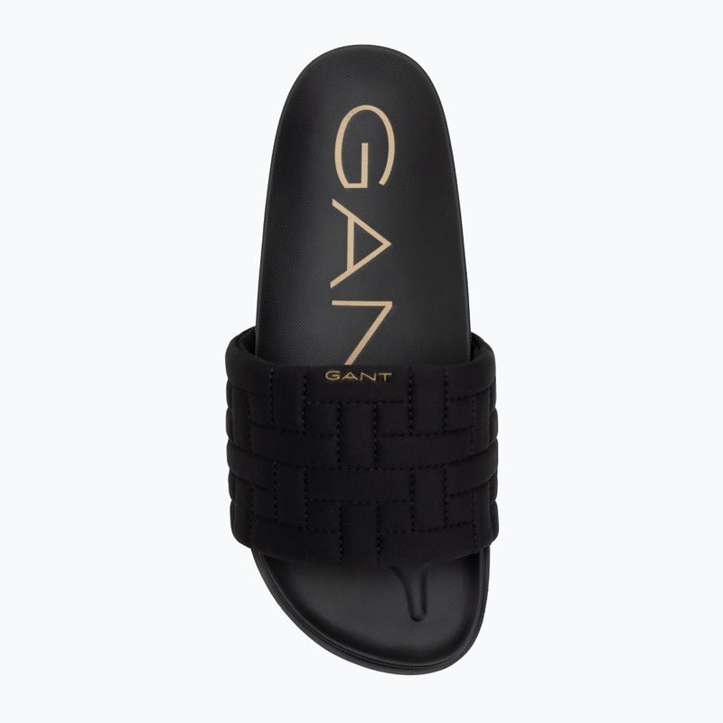 Moteriškos šlepetės GANT Mardale black 5