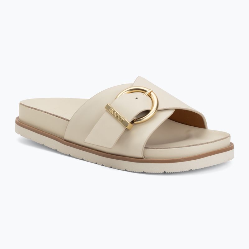 Moteriškos šlepetės GANT Mardale ivory