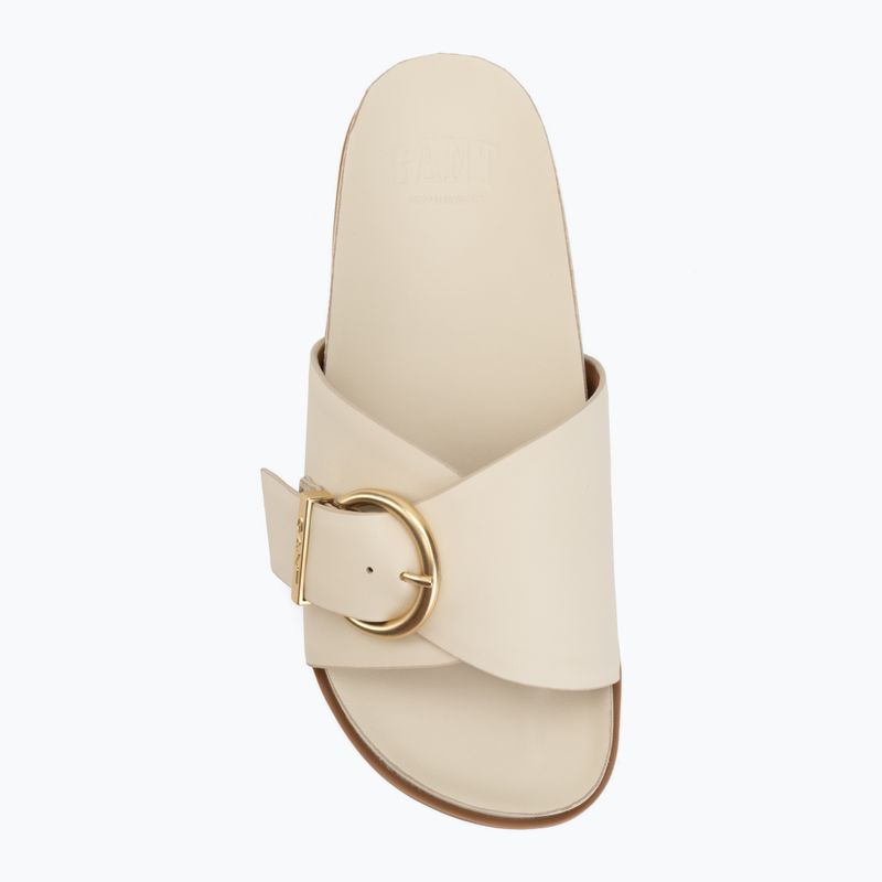 Moteriškos šlepetės GANT Mardale ivory 5