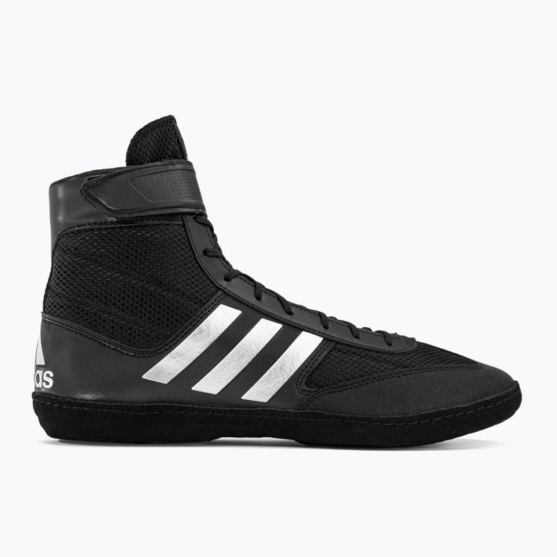 adidas Combat Speed.5 vyrų imtynių bateliai juodi BA8007 2