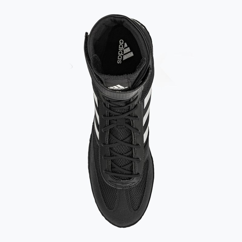 adidas Combat Speed.5 vyrų imtynių bateliai juodi BA8007 6