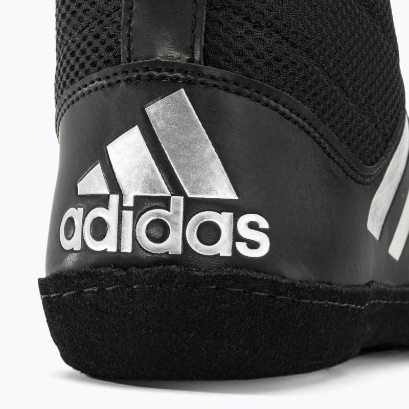 adidas Combat Speed.5 vyrų imtynių bateliai juodi BA8007 9