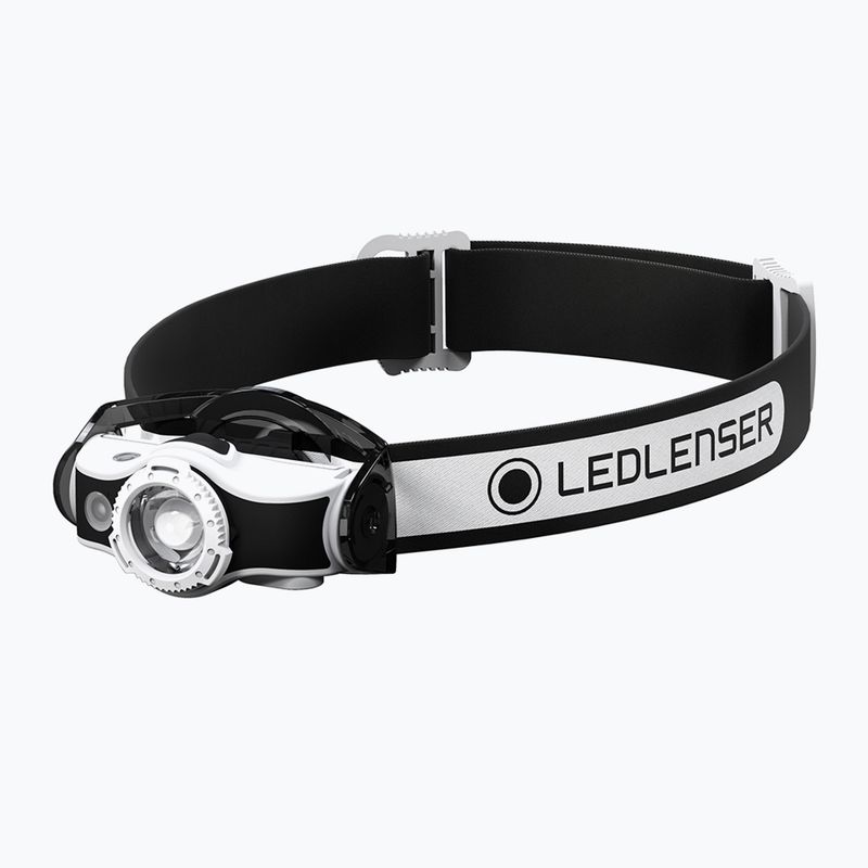 "Ledlenser MH5" baltos/juodos spalvos priekinis žibintas 2