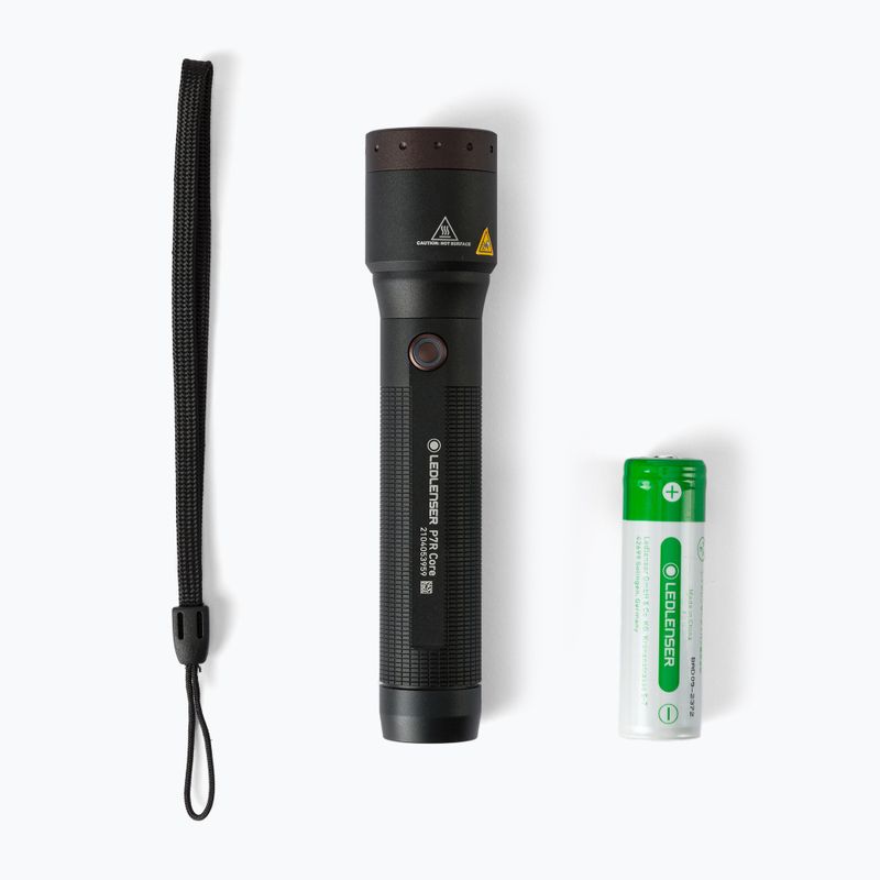 Ledlenser P7R Core žibintuvėlis juodas 502181 5