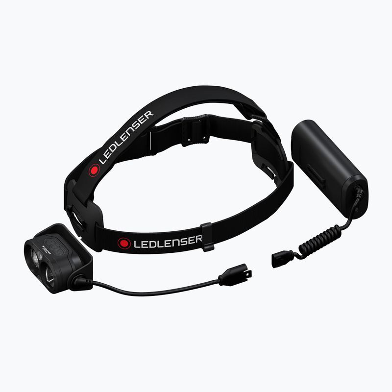 Ledlenser H19R Core juodas priekinis žibintas 4