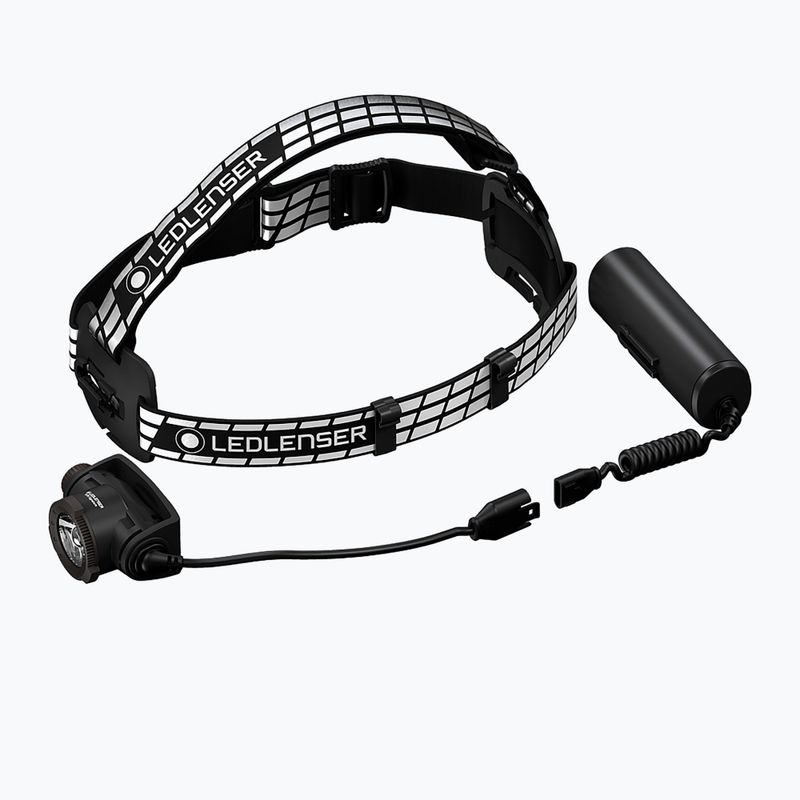 Ledlenser H7R Signature priekinis žibintas juodas 502197 4