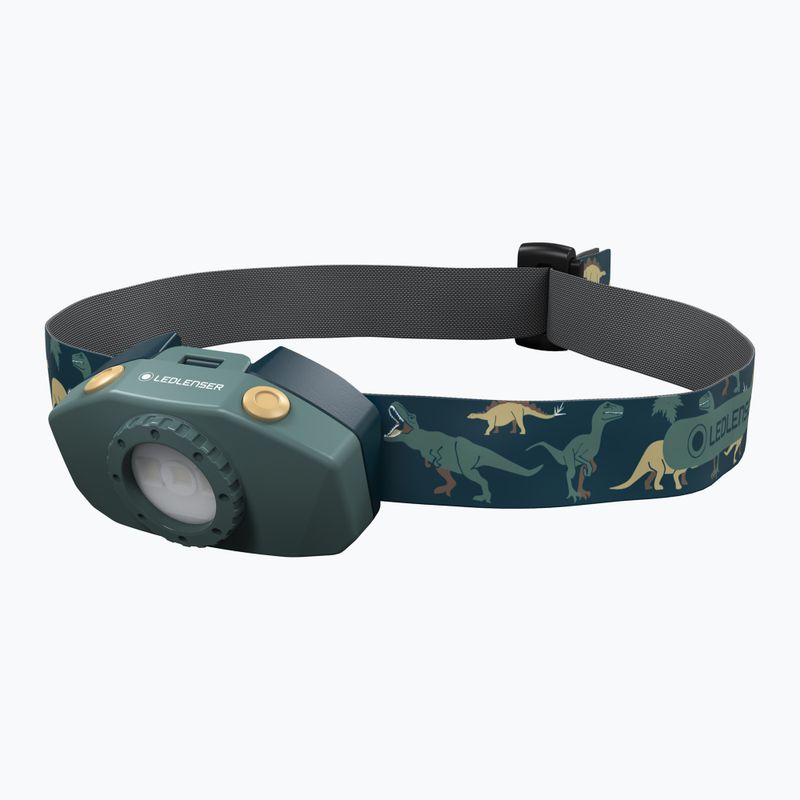 Ledlenser KidLed 2 Box vaikiškas galvos žibintuvėlis, žalias 502537