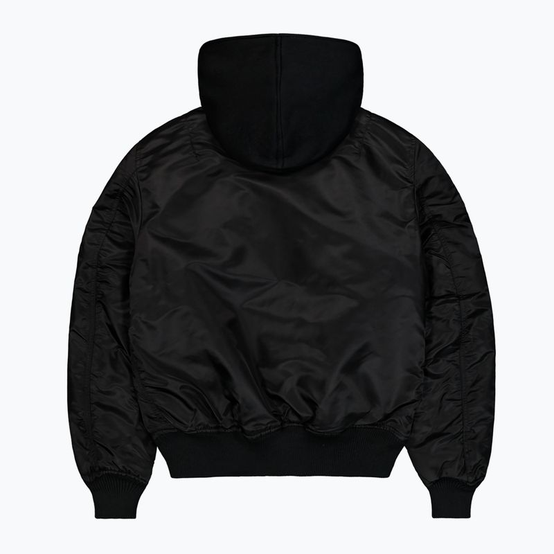 Vyriška striukė Alpha Industries MA-1 D-Tec Sleeve Embroidery Bomber black/reflective 8