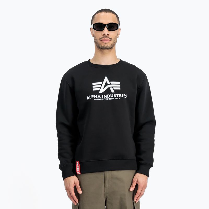 Vyriškas džemperis Alpha Industries Basic black