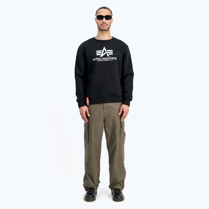 Vyriškas džemperis Alpha Industries Basic black 2