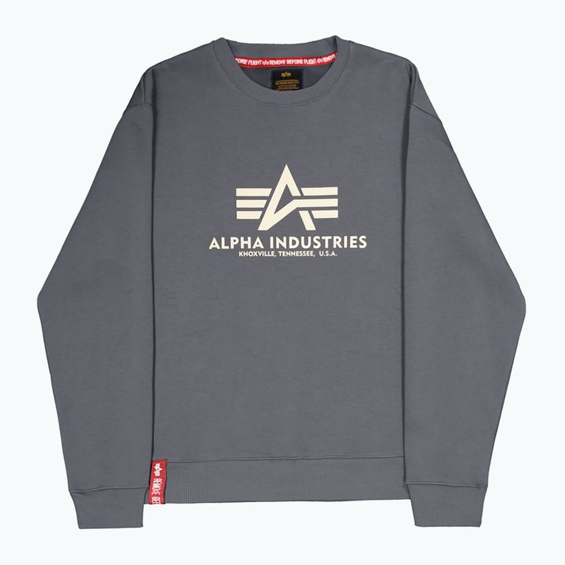 Vyriškas džemperis Alpha Industries Basic greyblack 5