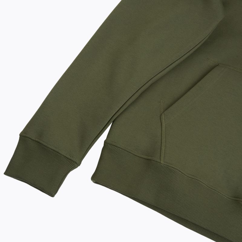 Vyriškas džemperis Alpha Industries Red Stripe Hoodie dark green 4