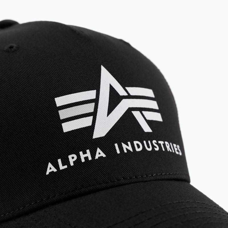 Vyriška kepuraitė su snapeliu Alpha Industries Basic Trucker black 5