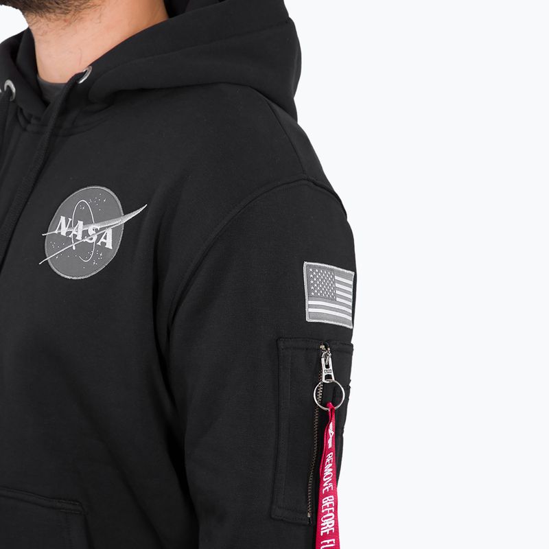 Vyriškas džemperis Alpha Industries Space Shuttle black 4