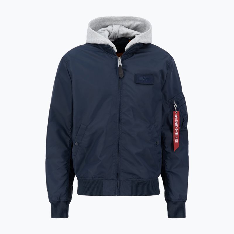 Vyriška striukė Alpha Industries MA-1 TT Two Tone Hood rep.blue 4