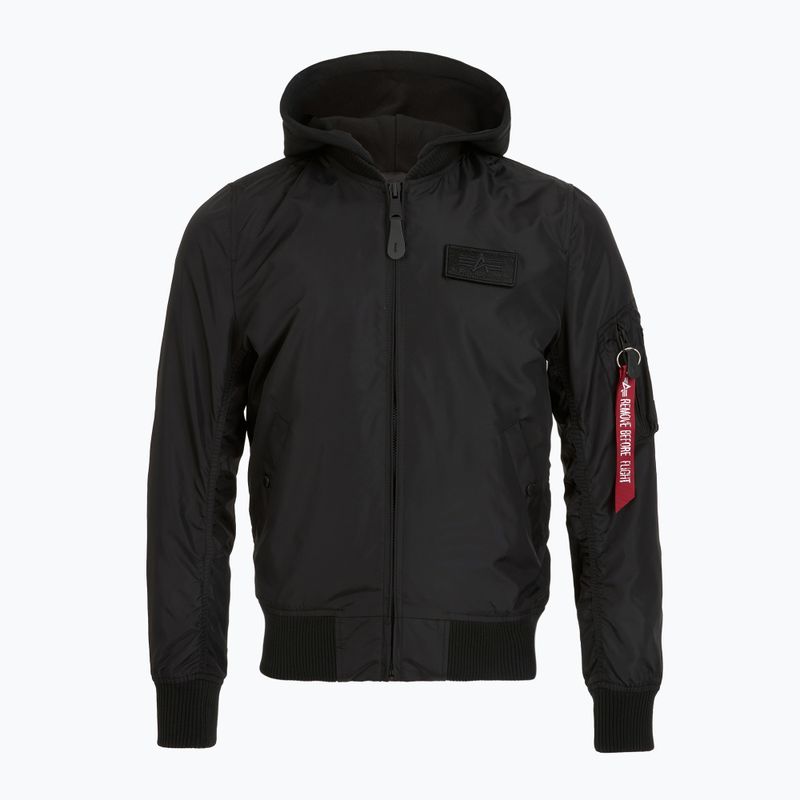 Vyriška striukė Alpha Industries MA-1 TT Two Tone Hood black/black 3