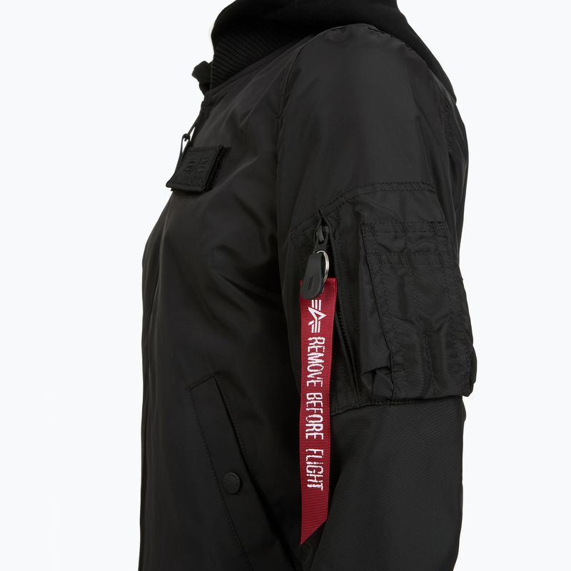 Vyriška striukė Alpha Industries MA-1 TT Two Tone Hood black/black 7