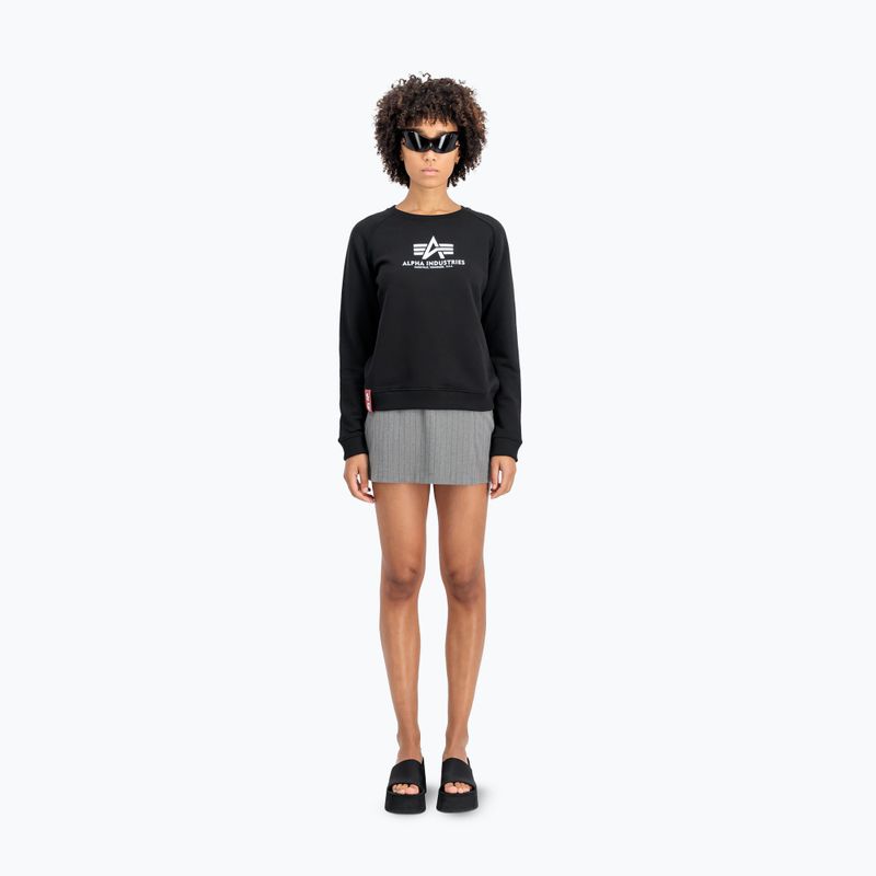 Moteriškas džemeperis Alpha Industries New Basic black 2
