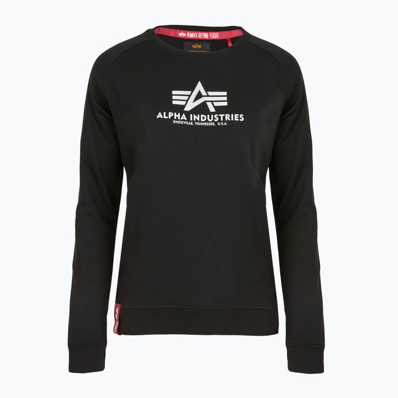 Moteriškas džemeperis Alpha Industries New Basic black 6