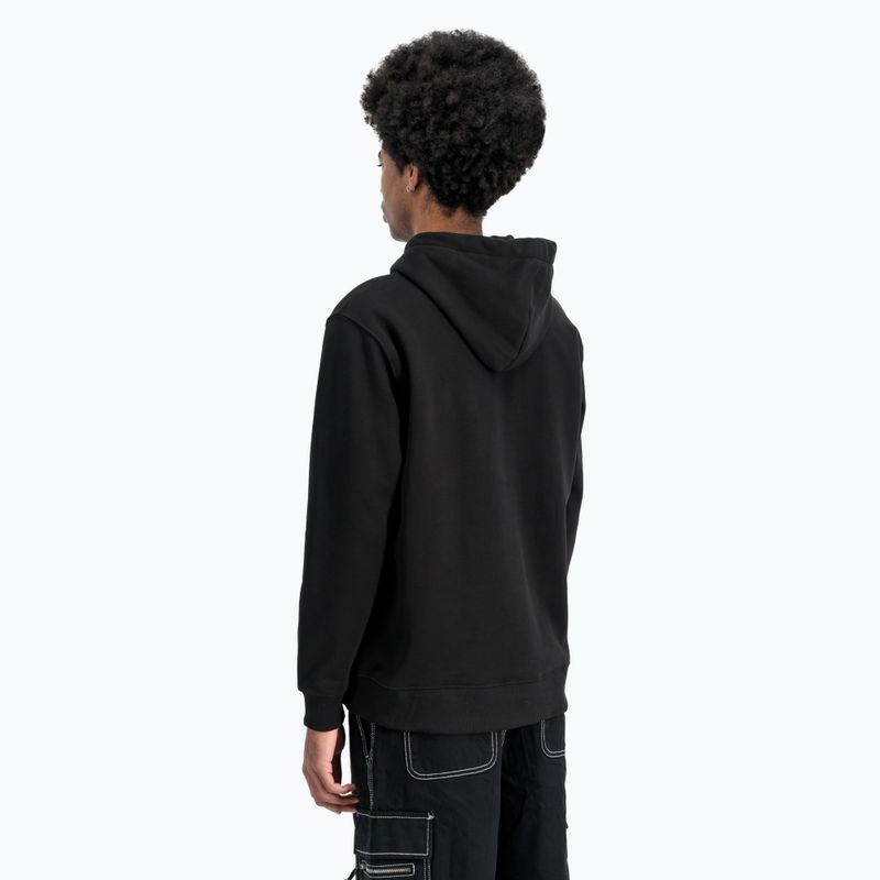 Vyriškas džemperis Alpha Industries Basic Small Logo Hoodie black 5