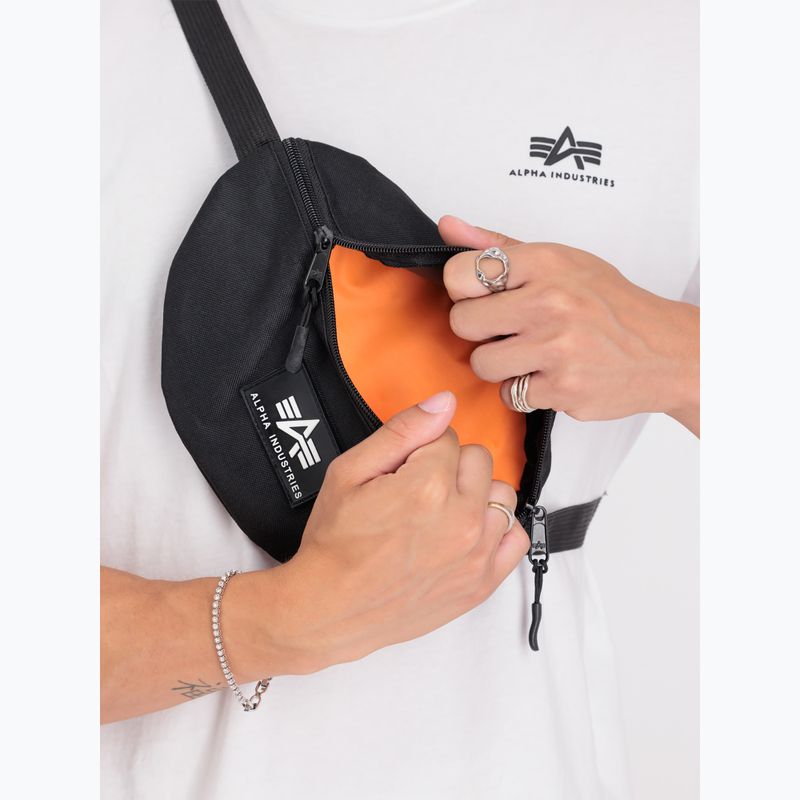 Rankinė ant juosmens Alpha Industries Rubber Print Waistbag black 3