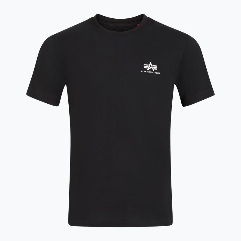 Vyriški marškinėliai Alpha Industries Backprint black