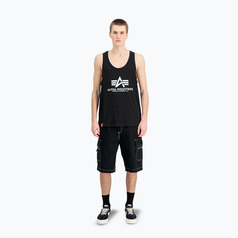 Vyriški marškinėliai Alpha Industries Basic Tank Body Building black 2