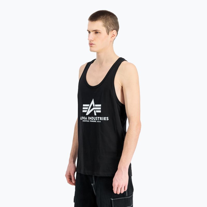 Vyriški marškinėliai Alpha Industries Basic Tank Body Building black 3