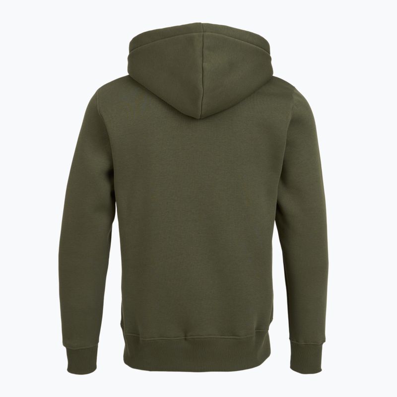 Vyriškas džemperis Alpha Industries Basic Zip SL dark olive 2