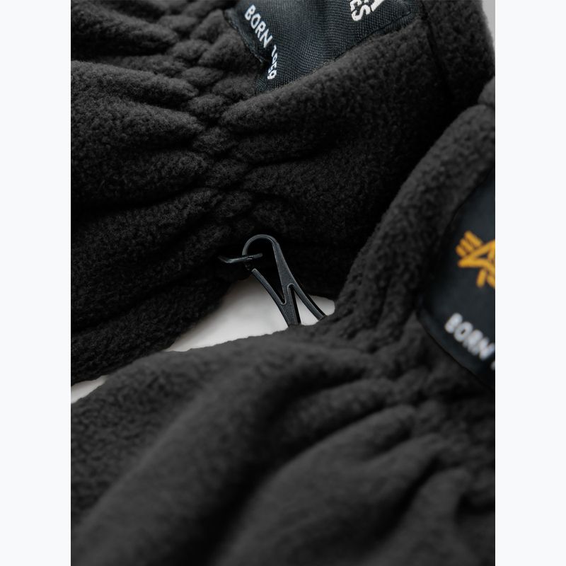 Pirštinės Alpha Industries Label Fleece black 3
