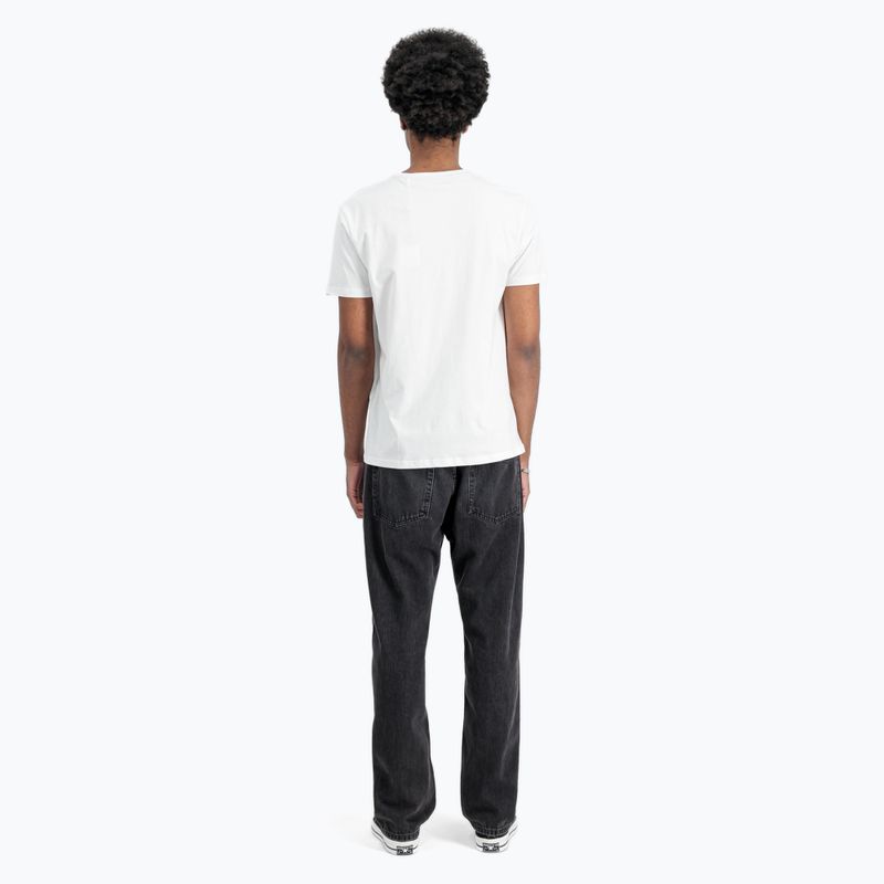 Vyriški marškinėliai Alpha Industries Basic Mid Logo white 3