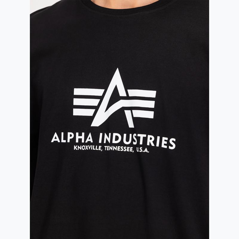 Vyriški marškinėliai Alpha Industries Basic T (2 vnt.) black 6