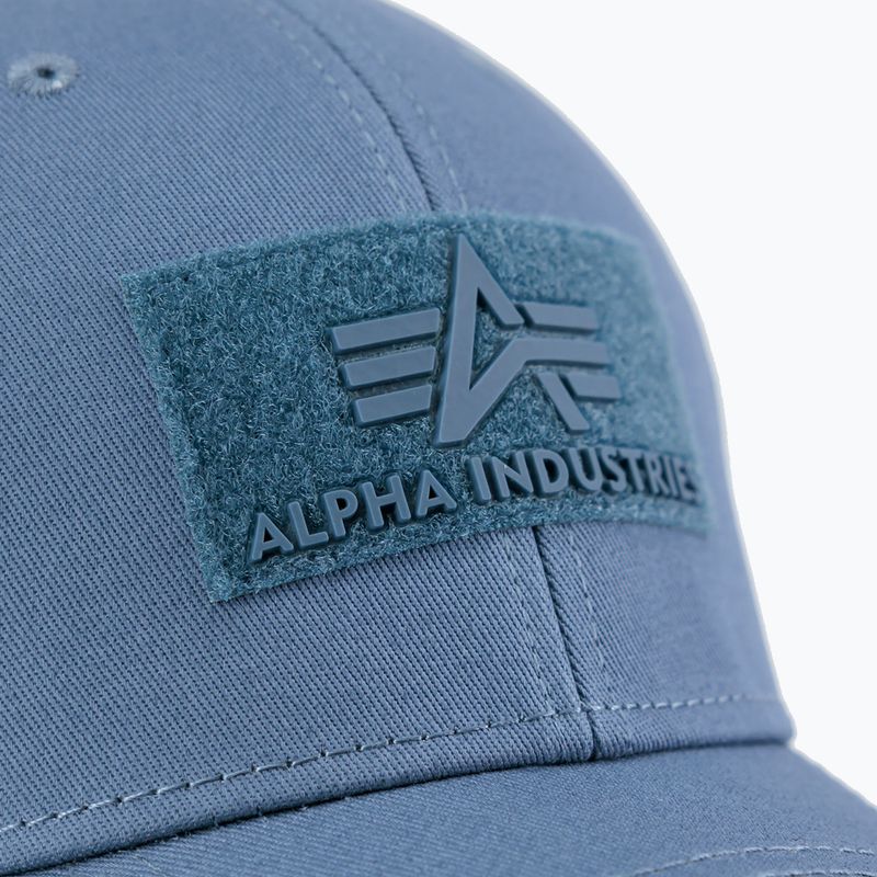 Vyriška kepuraitė su snapeliu Alpha Industries VLC greyblue 3