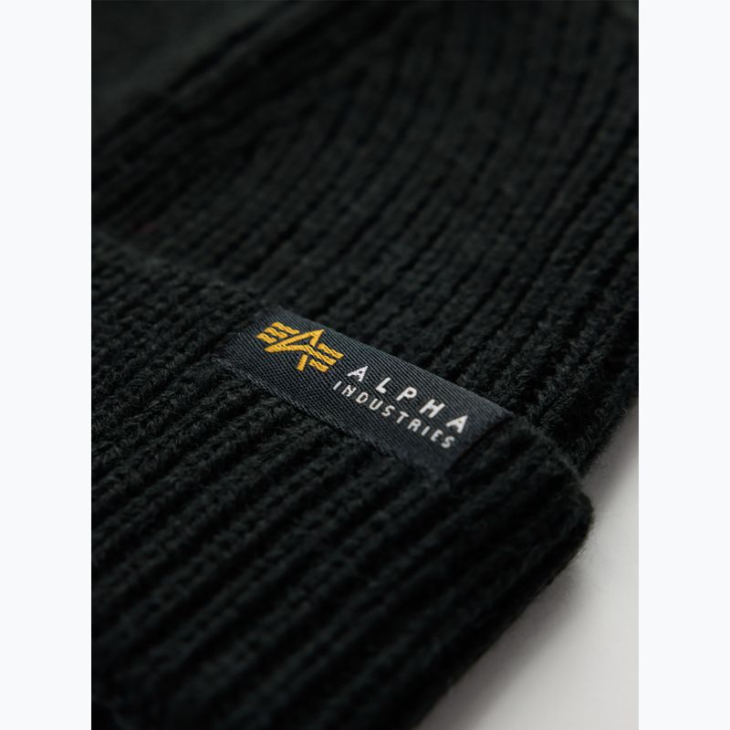 Kepurė Alpha Industries Dockers Beanie black 3