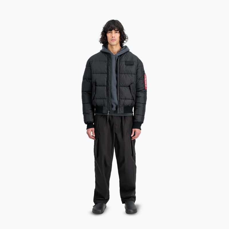 Vyriška striukė Alpha Industries MA-1 Puffer Bomber black 2