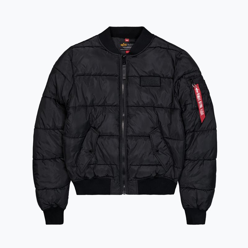 Vyriška striukė Alpha Industries MA-1 Puffer Bomber black 7
