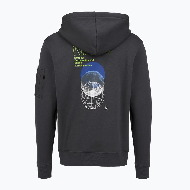 Vyriškas džemperis Alpha Industries NASA Orbit vintage grey 2