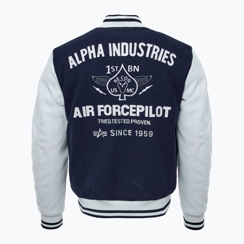 "Alpha Industries" vyriška striukė "Varsity Air Force ultra navy 2