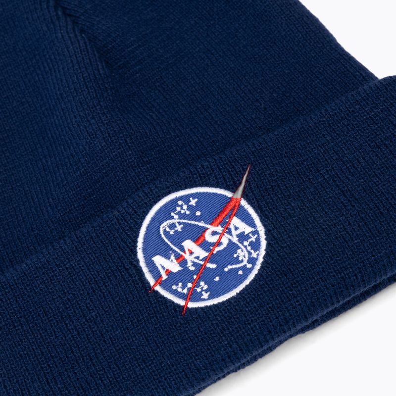 Kepurė Alpha Industries NASA replica blue 2