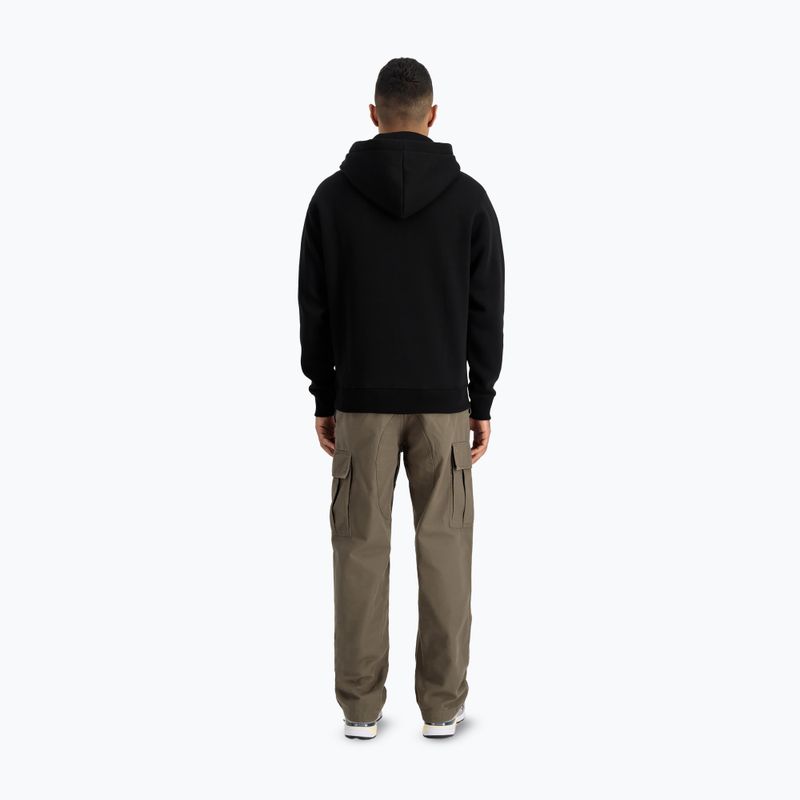 Vyriškas džemperis Alpha Industries Basic Hoodie TPU black/chrome 3