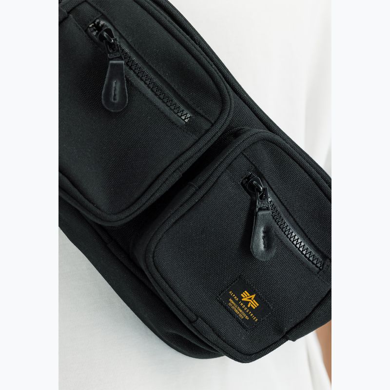 Rankinė ant juosmens Alpha Industries Label 1.5 l black 9